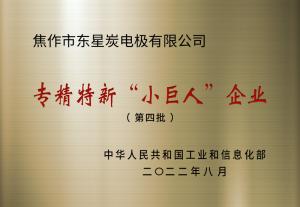 國(guó)家級(jí)專精特新小巨人企業(yè)